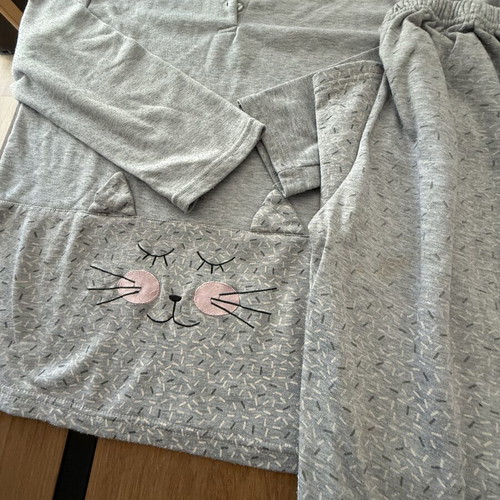 Women's pajamas, grey, size S
