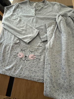 Women's pajamas, grey, size S