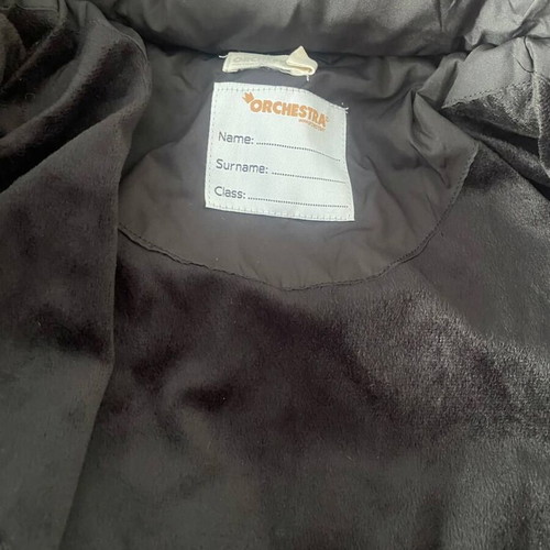 Orchestra Winter Jacket 140cm (10 years) Black like new with fur