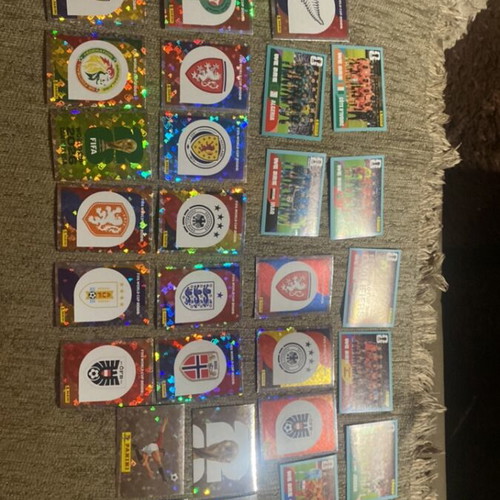 World Cup stickers new, large availability