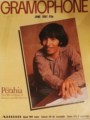 Gramophone June 1982 with Murray Perahia used