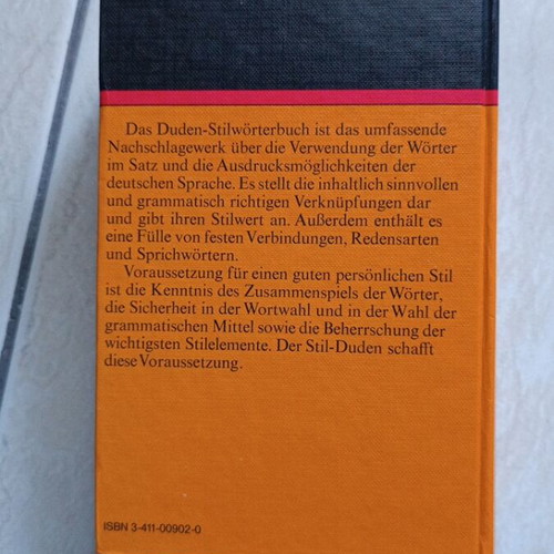 Duden 2das Stilwörterbuch like new, German dictionary 1970