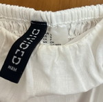H&M White Dress Size S Like New