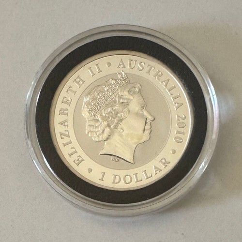 Australia 2010 1 Dollar Silver Coin Elizabeth II Australian Koala new