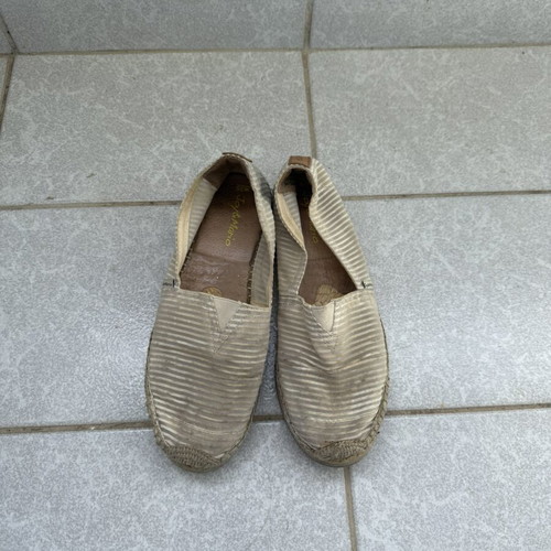 Toms espadrilles used, cream, size 38