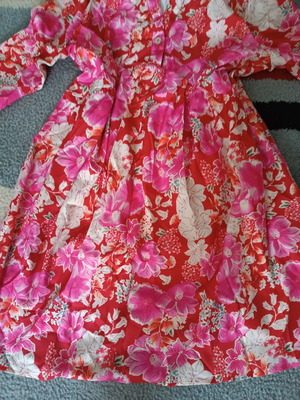 Summer dress XL new, multicolored
