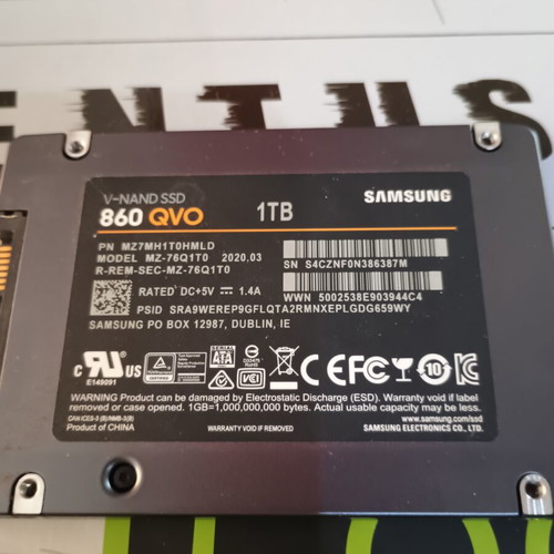 Samsung 860 QVO 1TB SATA SSD