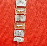 Copper silver handmade bracelet new
