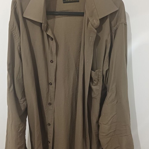 Brown dress shirt, size L, Pascal Saki