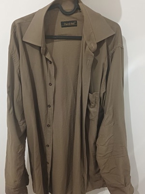 Brown dress shirt, size L, Pascal Saki
