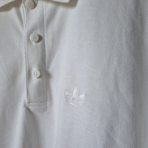 Adidas vintage πόλο πουκάμισο XL λευκό σαν καινούργιο