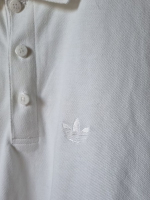 Adidas vintage πόλο πουκάμισο XL λευκό σαν καινούργιο