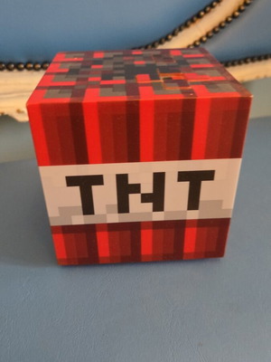 Paladone Minecraft TNT cube decorative lamp with sound and light USB