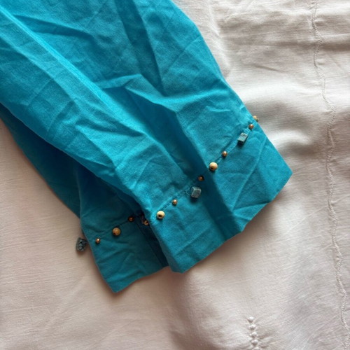 Blue beachwear dress like new
