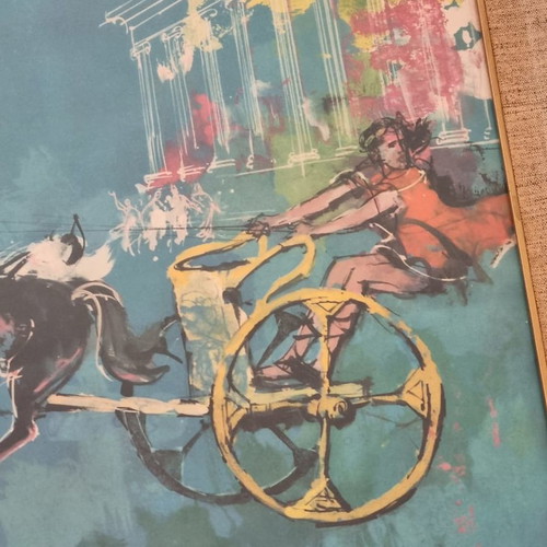 Painting used, old