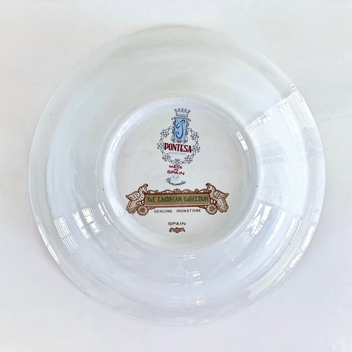 Pontesa Ironstone ‘The Castillian Collection’ set of 4 bowls used