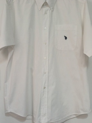 Πουκάμισο U.S. Polo Assn. αντρικό άσπρο σαν καινούργιο XXL