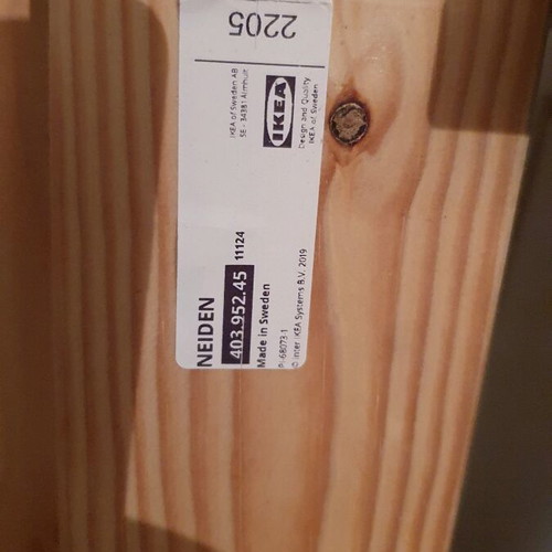 Neiden Ikea bed 90x200 cm with Luroy slats like new