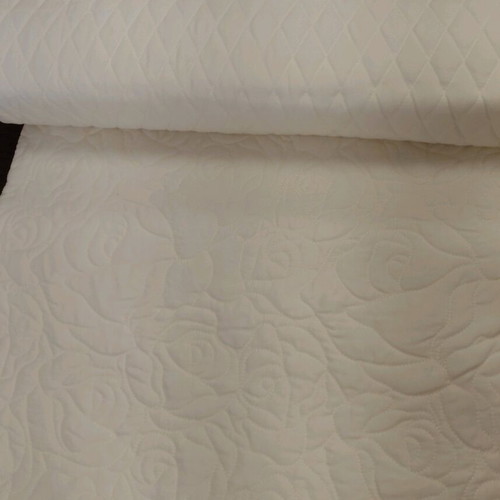 Ivory quilted wedding bedspread new by ΡΥΘΜΟΣ 2.30×2.50 m
