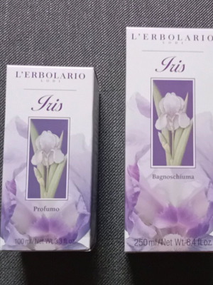 Άδεια κουτιά συσκευασίας l'erbolario Iris καινούργια, σετ 2 τεμαχίων