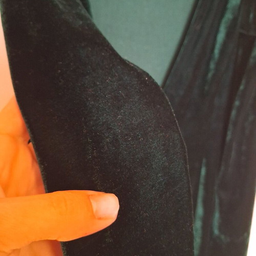 Velvet FK dress midi dark cypress backless like new