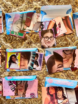 Patty 40 vintage stickers used with 10 packs of 4 stickers each