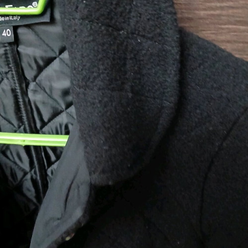 Black wool jacket like new