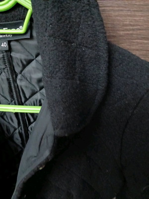 Black wool jacket like new