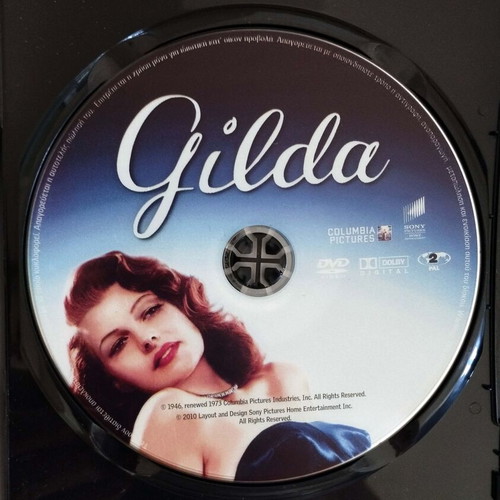 Gilda DVD like new with Greek subtitles