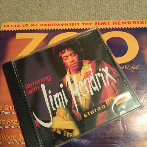 ZOO magazine 1997 issue 4 with extra Jimi Hendrix CD