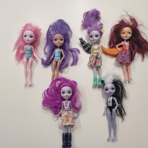 Shopkins, Mattel, DeAgostini, Disney dolls used in excellent condition