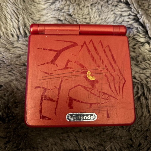 Game Boy Advance SP Groudon Edition μεταχειρισμένο, αυθεντικό Nintendo