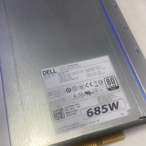 Dell Power Supply 685W 80+ Gold like new for Precision T5610 T5810 T7810