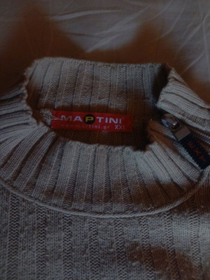Knitted sweater like new, heavy knit, size XXL