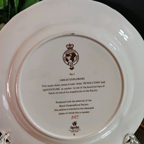 Spode Collectable Plate Limited Edition New