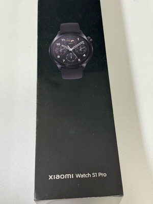 Νέο Xiaomi Watch S1 Pro 46mm Μαύρο με 24μηνη εγγύηση και απόδειξη