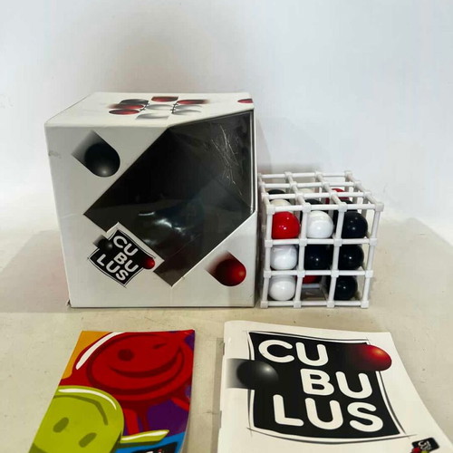 Gigamic Cubulus 14x14 strategy board game used, missing 1 ball