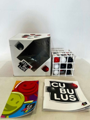 Gigamic Cubulus 14x14 strategy board game used, missing 1 ball