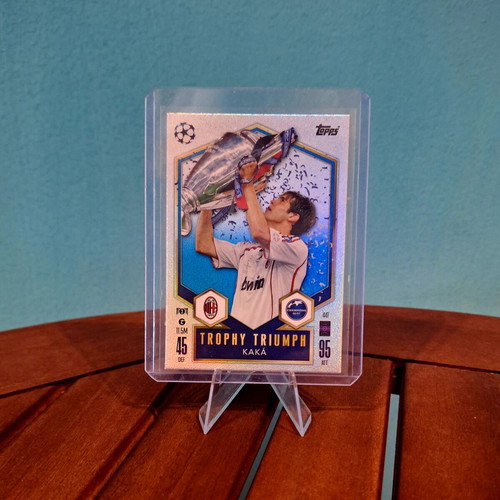 Kaka Trophy Triumph card mint condition, Match Attax 2025