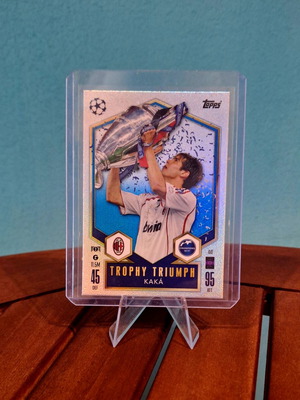 Kaka Trophy Triumph card mint condition, Match Attax 2025