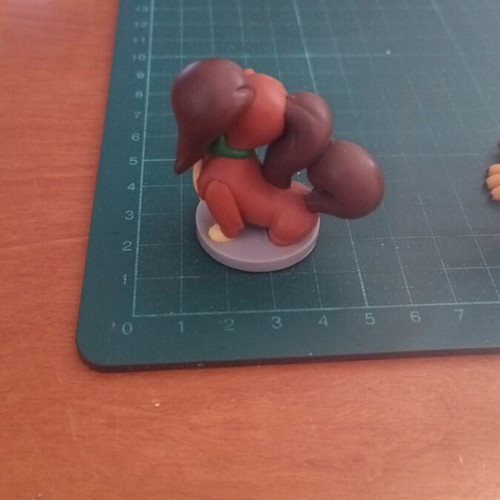 Μικρή φιγούρα PVC Fifi, ο σκύλος της Minnie Mouse, Disney