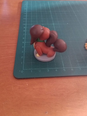 Μικρή φιγούρα PVC Fifi, ο σκύλος της Minnie Mouse, Disney