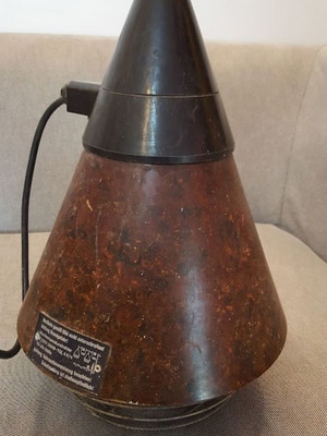 Φωτιστικό εργοστασιακό vintage από βακελίτη μεταχειρισμένο