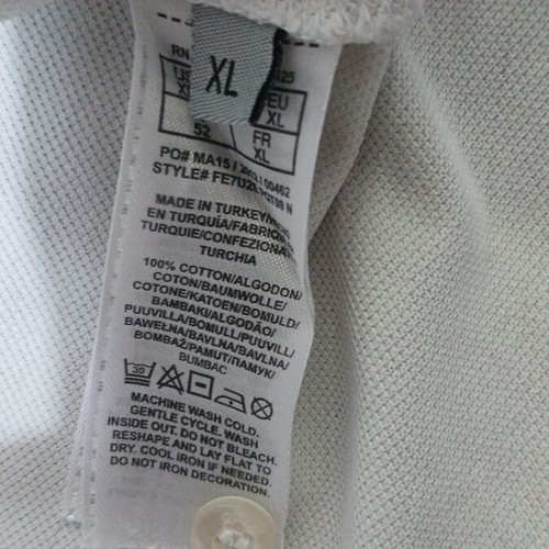 Guess men's blouse used, white, size XL