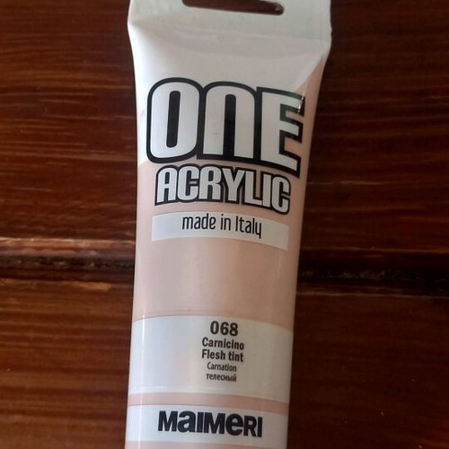 Acrylic paint new in tube