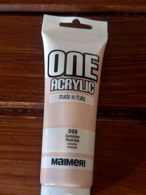 Acrylic paint new in tube