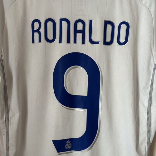 Ronaldo Nazario Real Madrid 2006/2007 home football jersey size M like new