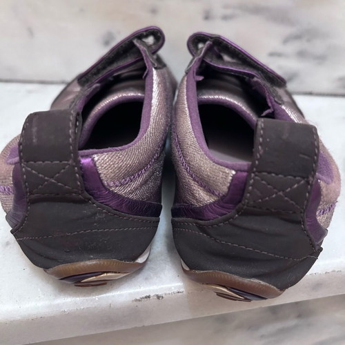 Lacoste sneakers women's No.38 brown with purple, like new
