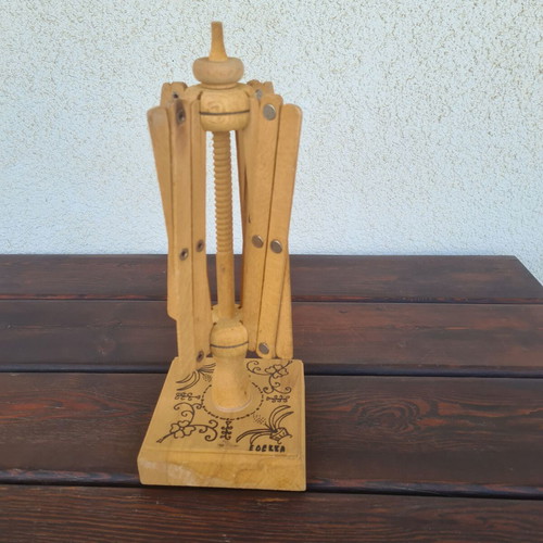 Wooden Spool Used, Functional with Minor External Wear