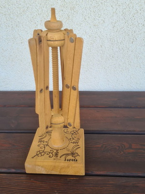 Wooden Spool Used, Functional with Minor External Wear